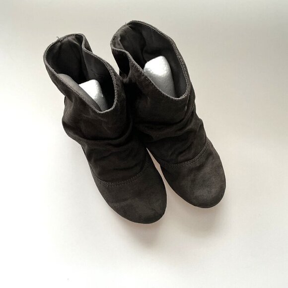 TREND REPORT GRAY BOOTIES SLIP ON - Picture 3 of 14